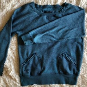 Vans Boat Neck Pullover Sweatshirt with Pockets
